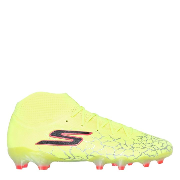 Skechers Men's Yellow Skx 1 Elite Firm Ground Football Boots in Size 8.5, Sports Direct