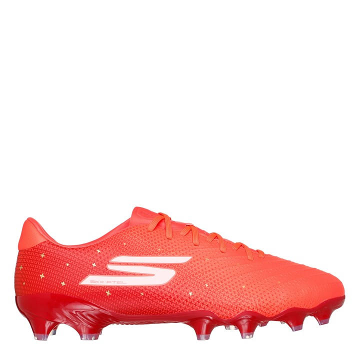 Skechers Men's Red Sketchers Skx 1 Firm Ground Football Boots in Size 8, Sports Direct