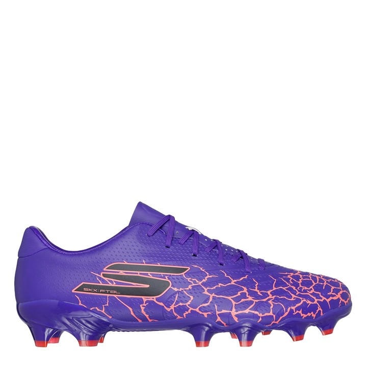 Skechers Men's Purple Sketchers Skx 1 Firm Ground Football Boots in Size 9.5, Sports Direct
