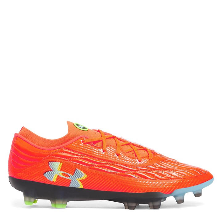 Under Armour Men's Red Magnetico Select 4 Firm Ground Football Boots Size 7.5