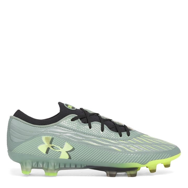 Under Armour Men's Green Magnetico Elite 4 Firm Ground Football Boots in Size 7, Sports Direct