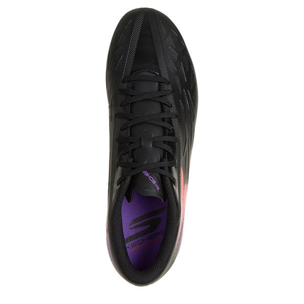 Black/Purple - Skechers - Men's Razor .3 Firm Ground Football Boot