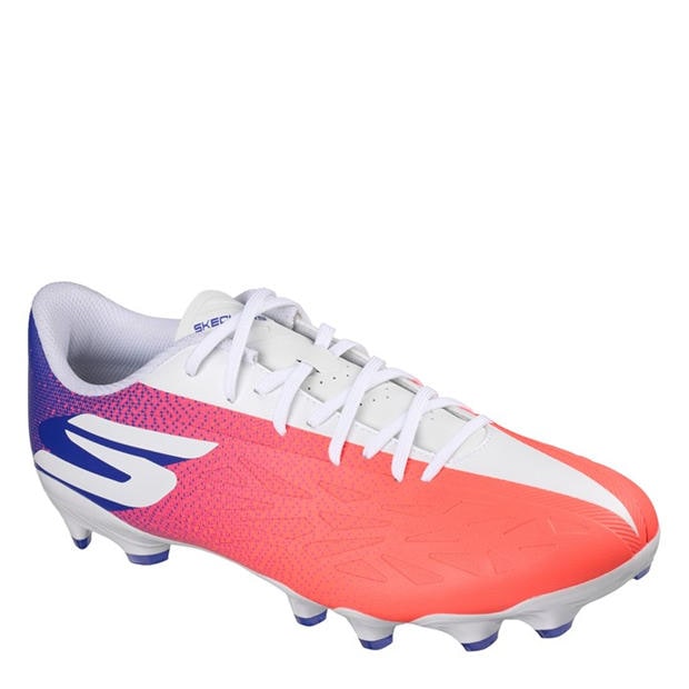 Blue/Pink - Skechers - Men's Razor .3 Firm Ground Football Boot