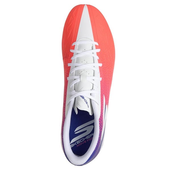 Blue/Pink - Skechers - Men's Razor .3 Firm Ground Football Boot