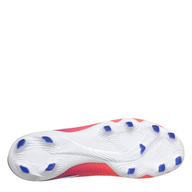 Blue/Pink - Skechers - Men's Razor .3 Firm Ground Football Boot