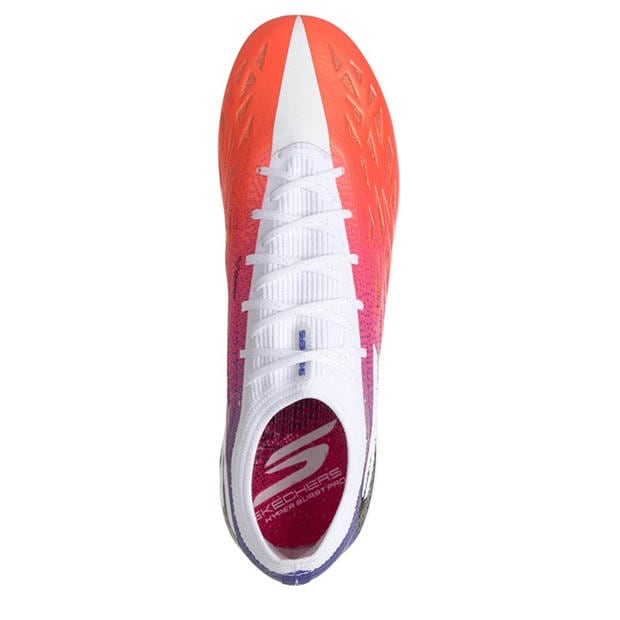 Blue/Pink - Skechers - Mens Razor 2 Firm Ground Football Boot