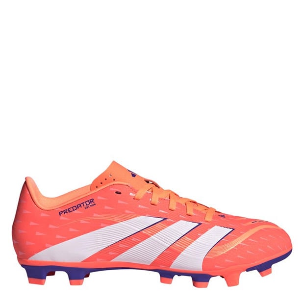 Оранжево/Бяло - adidas - Predator Club Firm Ground Football Boots