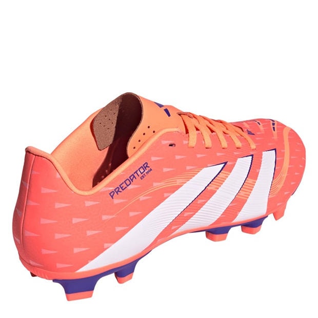 Оранжево/Бяло - adidas - Predator Club Firm Ground Football Boots