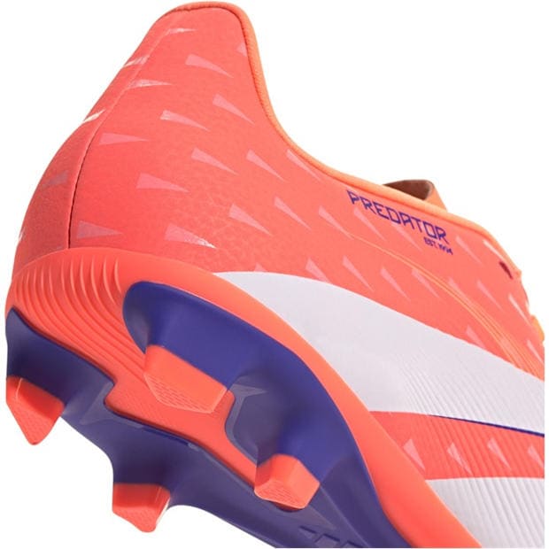 Оранжево/Бяло - adidas - Predator Club Firm Ground Football Boots