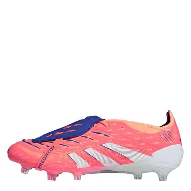 Оранжево/Бяло - adidas - Predator Elite Fold-Over Tongue Firm Ground Football Boots