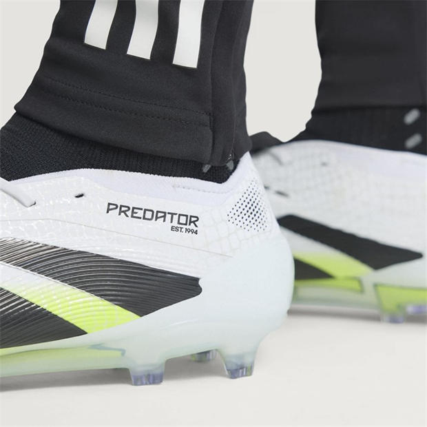 White/Blk/Lemon - adidas - Predator Elite Fold-Over Tongue Firm Ground Football Boots