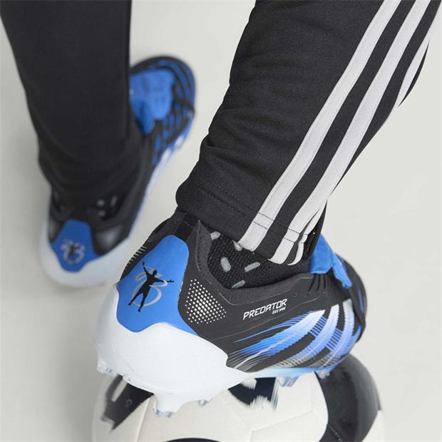 Black/Blue - adidas - Predator Elite Fold-Over Tongue Firm Ground Football Boots