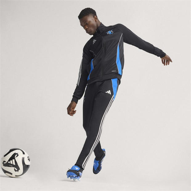 Black/Blue - adidas - Predator Elite Fold-Over Tongue Firm Ground Football Boots