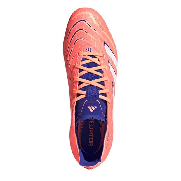 Оранжево/Бяло - adidas - Predator League Firm Ground Football Boots