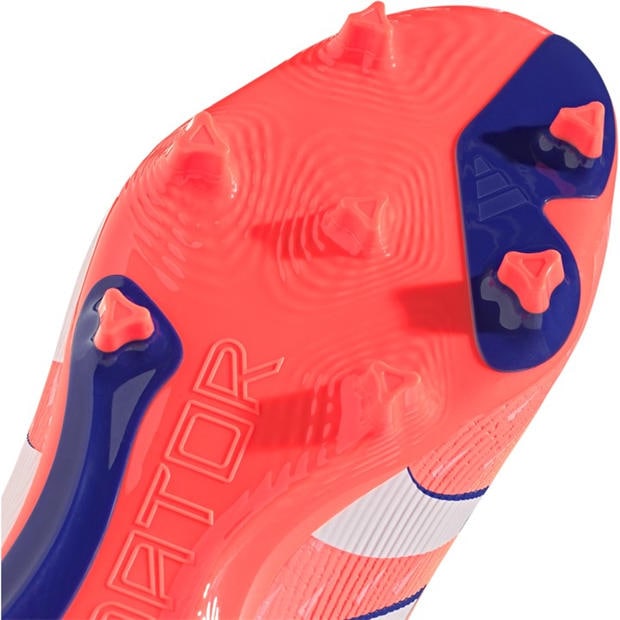Оранжево/Бяло - adidas - Predator League Firm Ground Football Boots