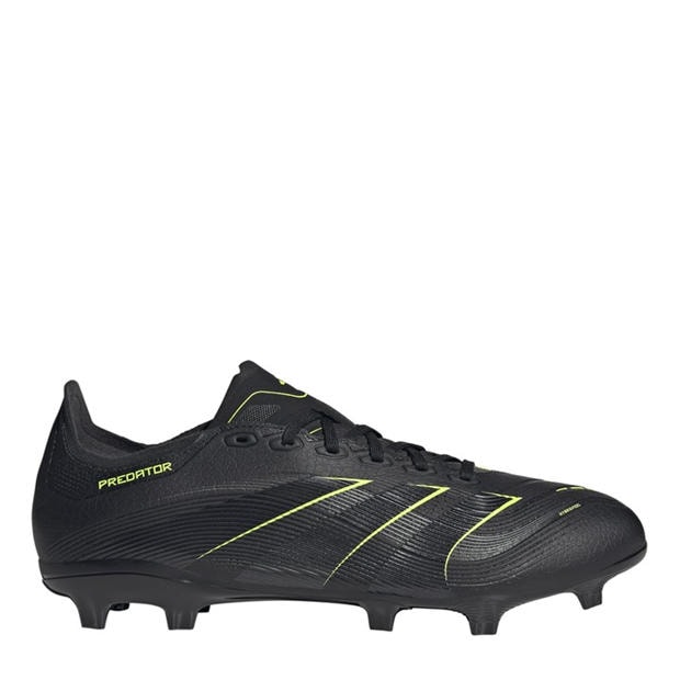 Black/Carbon - adidas - Predator League Firm Ground Football Boots