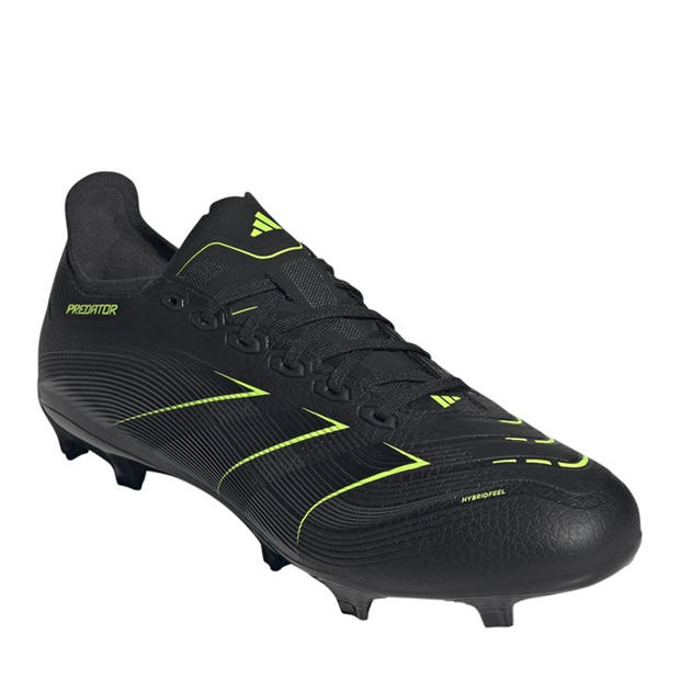 Black/Carbon - adidas - Predator League Firm Ground Football Boots