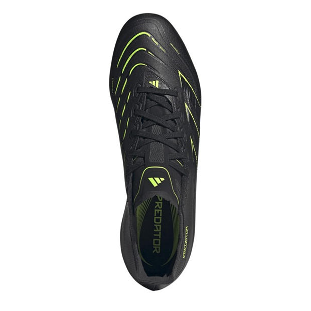 Black/Carbon - adidas - Predator League Firm Ground Football Boots
