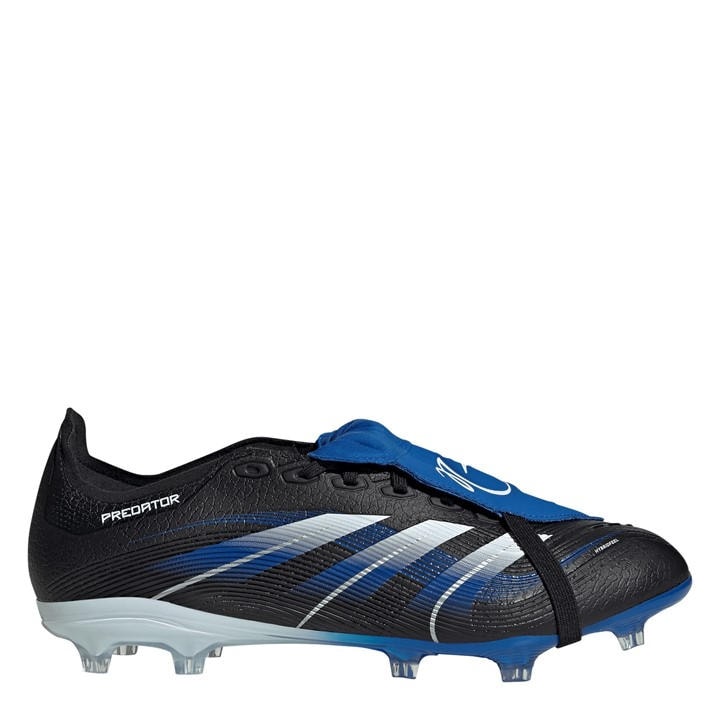 Adidas Men's Black Predator League Fold-Over Tongue Firm Ground Football Boots in Size 8.5, Sports Direct