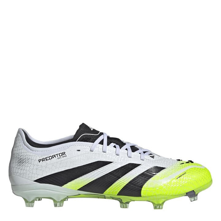 Adidas Men's White Predator Pro Firm Ground Football Boots in Size 7.5, Sports Direct