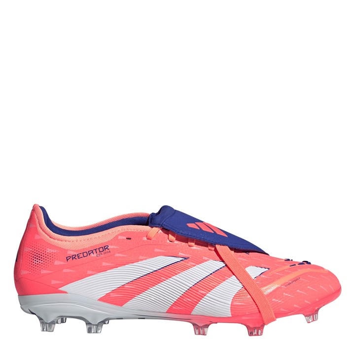 Adidas Men's Orange Predator Pro Fold-Over Tongue Firm Ground Football Boots in Size 11.5, Sports Direct