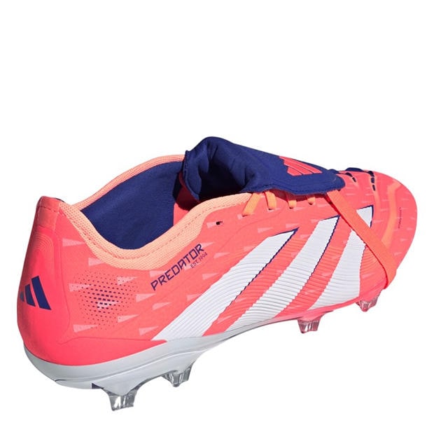 Orange/White - adidas - Predator Pro Fold-Over Tongue Firm Ground Football Boots