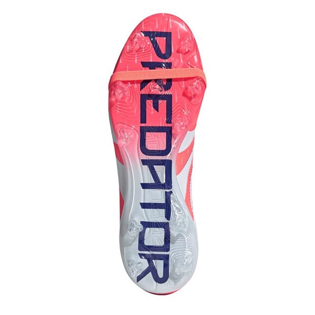 Orange/White - adidas - Predator Pro Fold-Over Tongue Firm Ground Football Boots