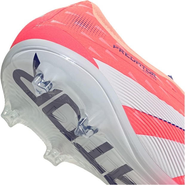 Orange/White - adidas - Predator Pro Fold-Over Tongue Firm Ground Football Boots