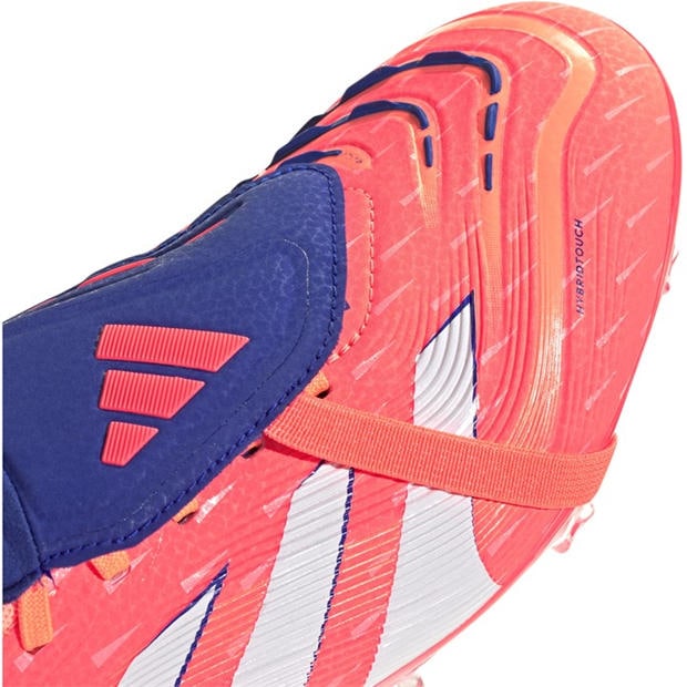 Orange/White - adidas - Predator Pro Fold-Over Tongue Firm Ground Football Boots