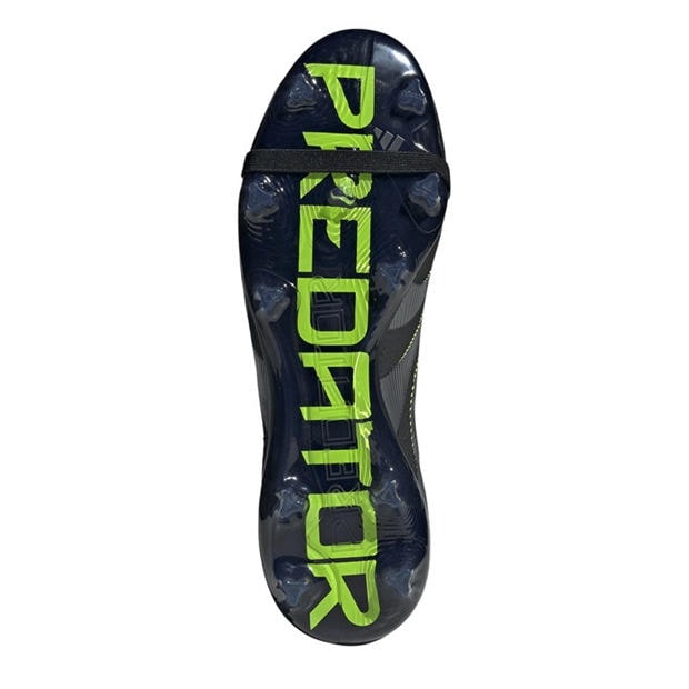Black/Lemon - adidas - Predator Pro Fold-Over Tongue Firm Ground Football Boots