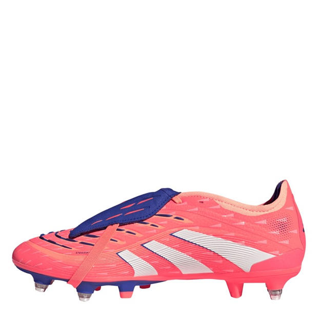 Orange/White - adidas - Predator Pro Fold-Over Tongue Soft Ground Football Boots