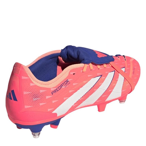 Orange/White - adidas - Predator Pro Fold-Over Tongue Soft Ground Football Boots