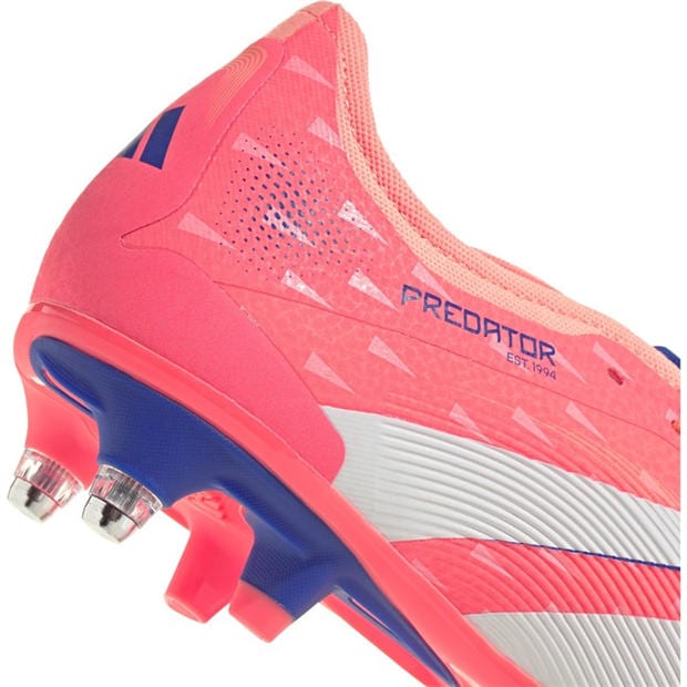 Orange/White - adidas - Predator Pro Fold-Over Tongue Soft Ground Football Boots
