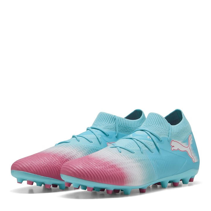 Puma Men's Blue Future 8 Match Re-Charge Firm Ground Football Boots in Size 7, Sports Direct