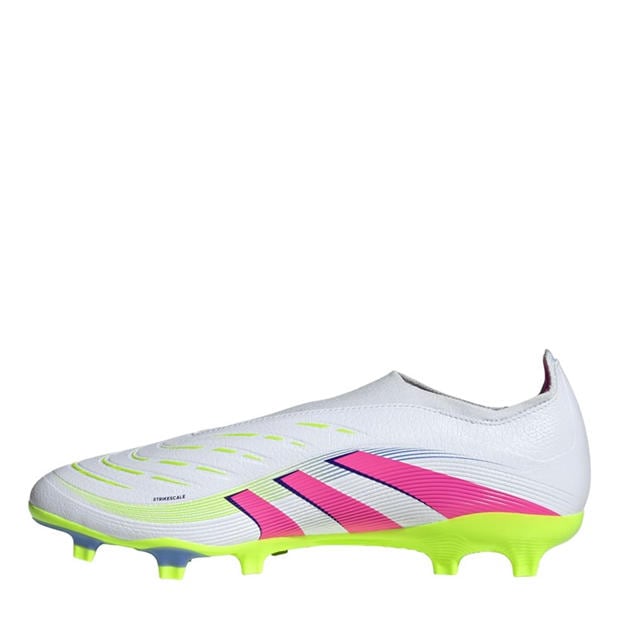 Wht/Pink/Lem - adidas - Unisex Adults Firm Ground Football Boots