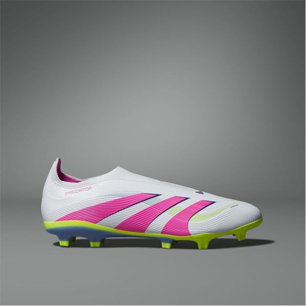 Wht/Pink/Lem - adidas - Unisex Adults Firm Ground Football Boots