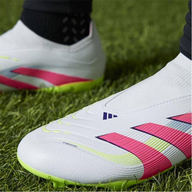 Wht/Pink/Lem - adidas - Unisex Adults Firm Ground Football Boots