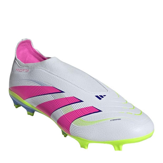 Wht/Pink/Lem - adidas - Unisex Adults Firm Ground Football Boots