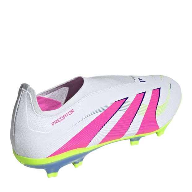 Wht/Pink/Lem - adidas - Unisex Adults Firm Ground Football Boots