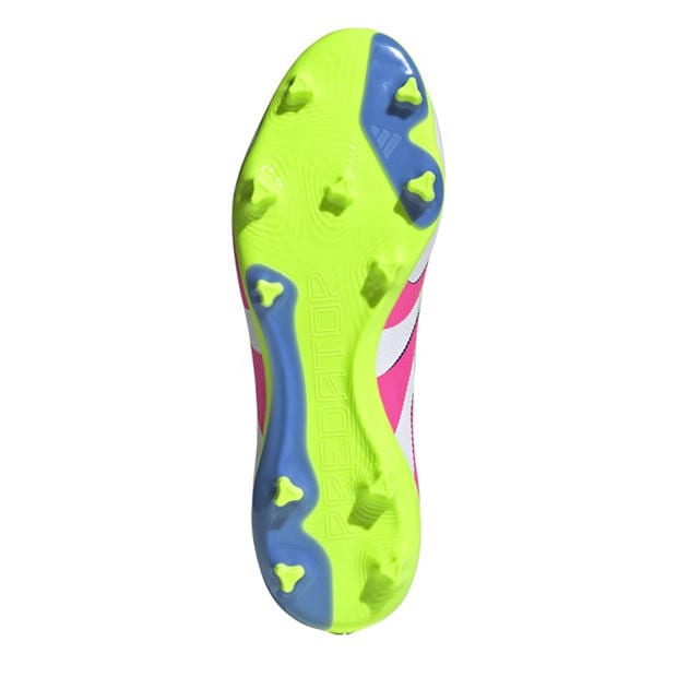 Wht/Pink/Lem - adidas - Unisex Adults Firm Ground Football Boots