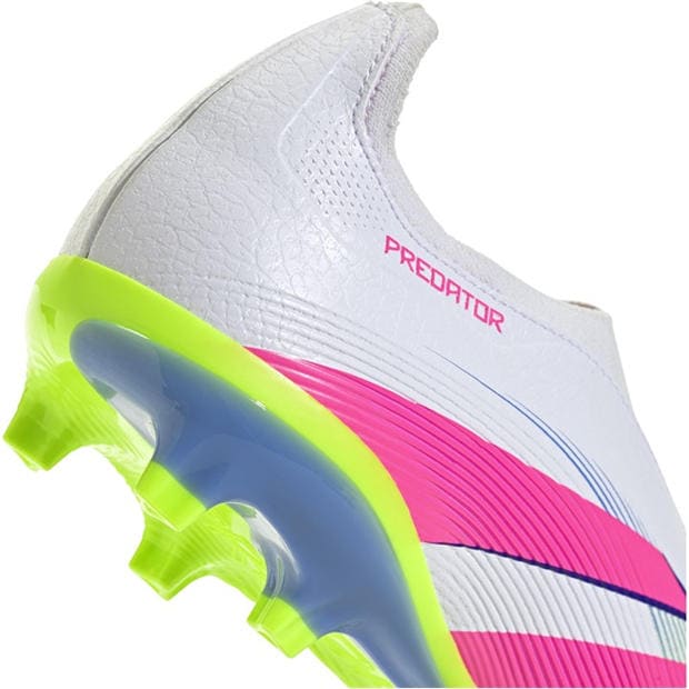 Wht/Pink/Lem - adidas - Unisex Adults Firm Ground Football Boots