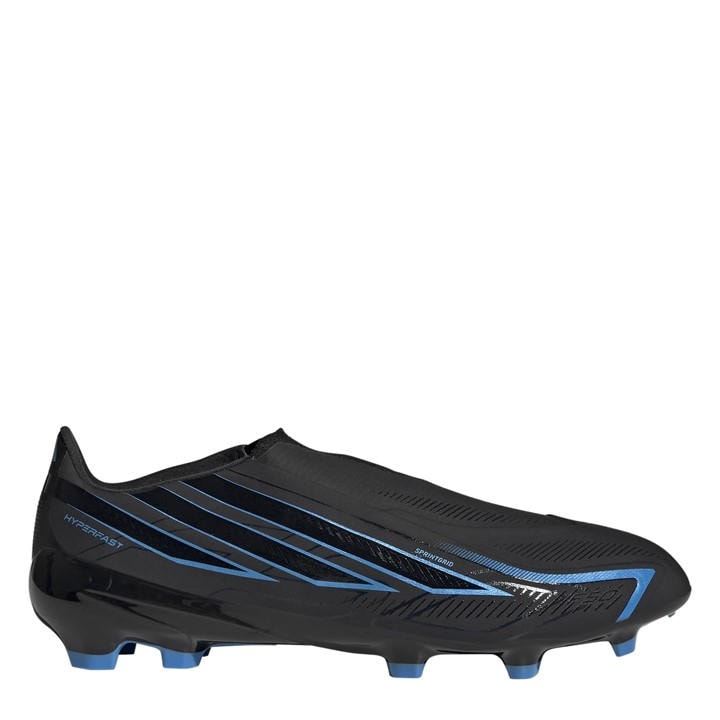 Adidas Men's Black F50 Hyperfast League Laceless Firm Ground Football Boots in Size 8.5, Sports Direct