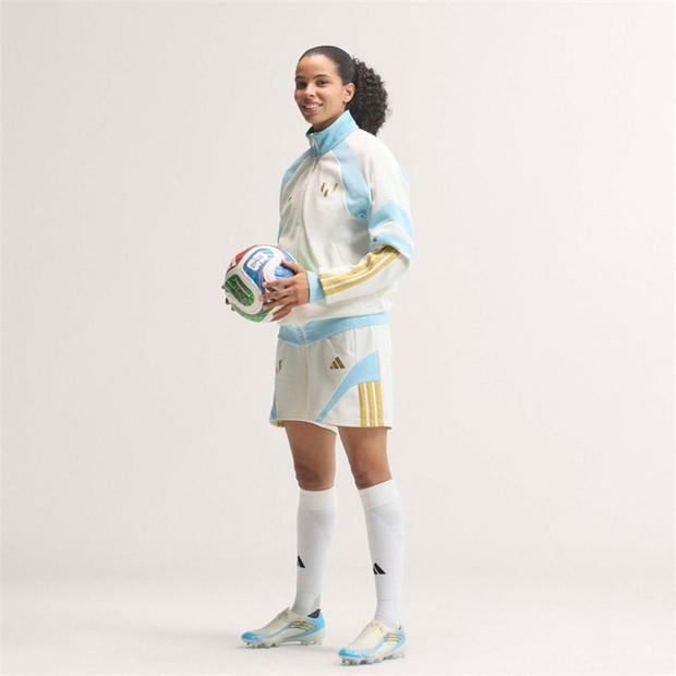 Cream/Blu/Gold - adidas - Adidas F50 Adults Elite Firm Ground Football Boots