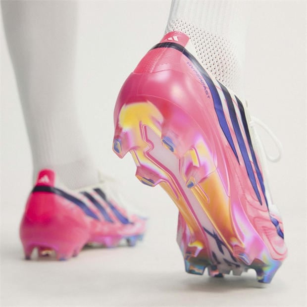 White/Coral - adidas - Adidas F50 Adults Elite Firm Ground Football Boots