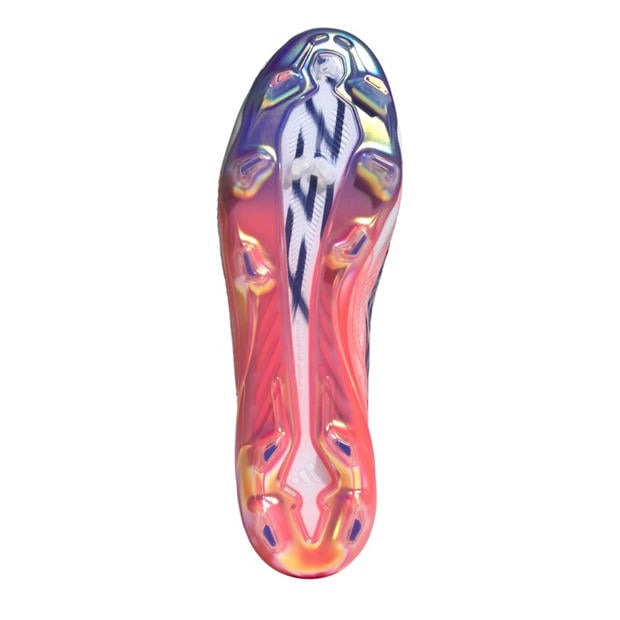 White/Coral - adidas - Adidas F50 Adults Elite Firm Ground Football Boots
