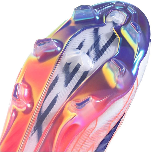 White/Coral - adidas - Adidas F50 Adults Elite Firm Ground Football Boots
