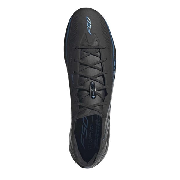 Black/Blue - adidas - Adidas F50 Adults Elite Firm Ground Football Boots