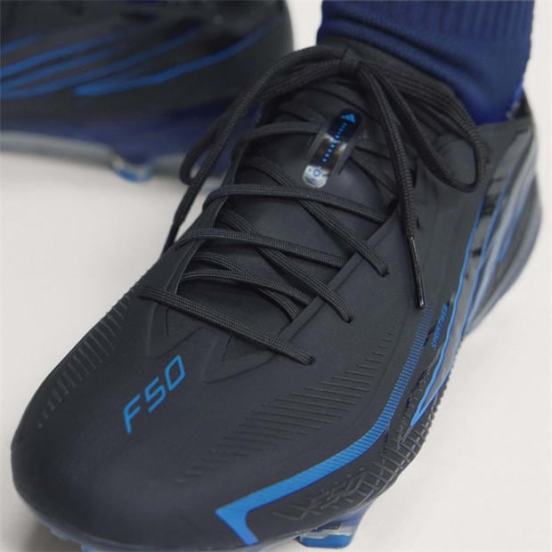 Black/Blue - adidas - Adidas F50 Adults Elite Firm Ground Football Boots