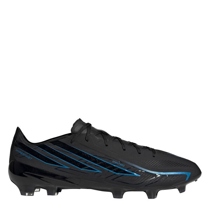 Adidas Men's Black F50 Hyperfast Pro Firm Ground Football Boots in Size 9.5, Sports Direct