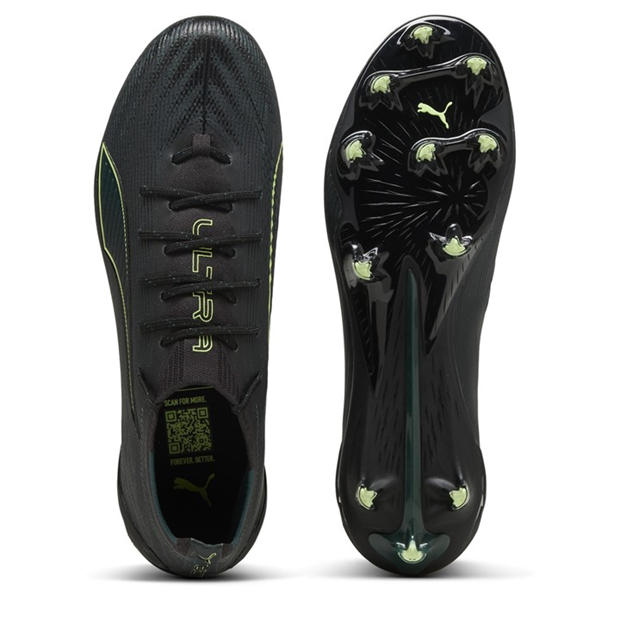 Puma Black - Puma - Men's 6 Ultimate FG Firm Ground Football Boots
